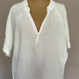 Young Fabulous & Broke Off White Blouse.